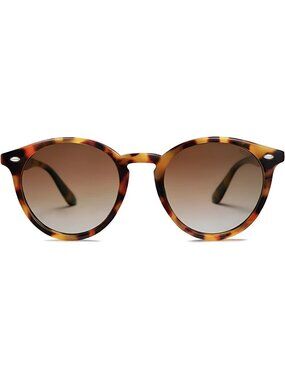 Retro Round Polarized Sunglasses for Women Men Classic Vintage Sunnies